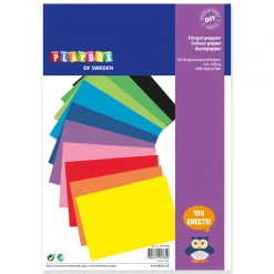 Färgat Papper A4 100 Ark