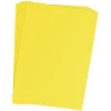 Färgat papper Gul 25 st 180 g