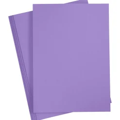 Färgat papper Lila A4 180g 20 ark