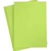 Färgat papper Ljusgrön A4 180g 20 ark