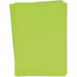 Färgat papper Ljusgrön 25 st 180 g