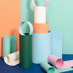Färgat papper Pastell A4 100 Ark