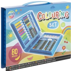 Färgläggning för barn 80-set