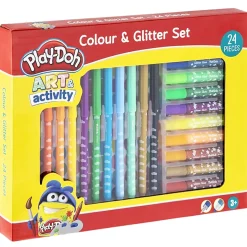 Färgläggning & Glitter 24-set (3 år+)