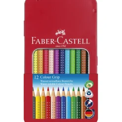Färgpennor Colour Grip 12-set (3 år+)