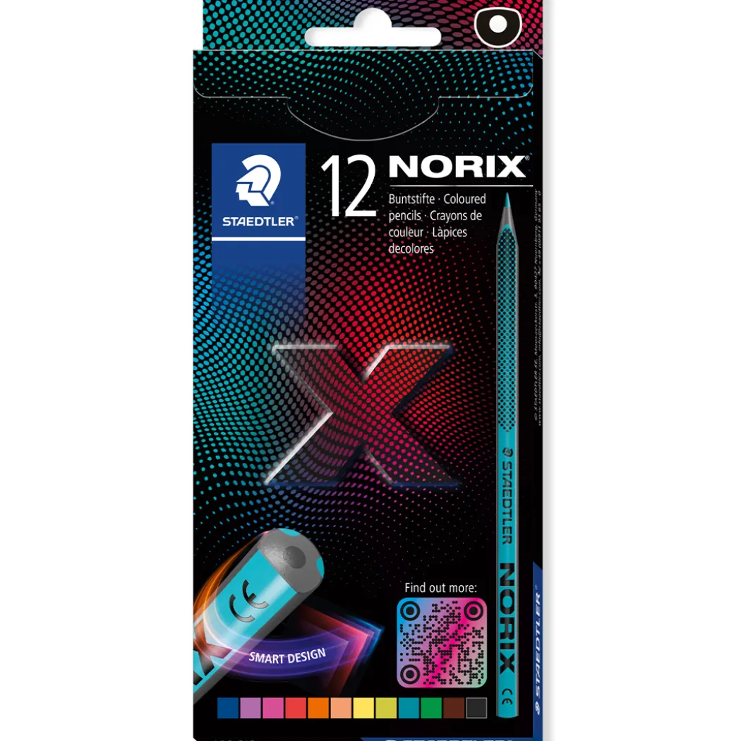Färgpennor Norix 12-pack
