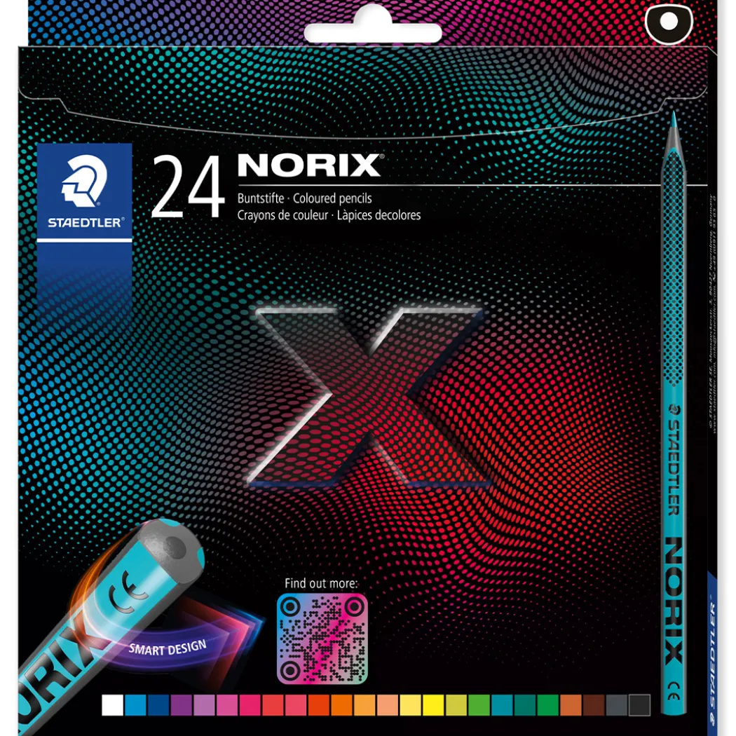 Färgpennor Norix 24-pack