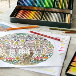 Färgpennor Polychromos 120-set