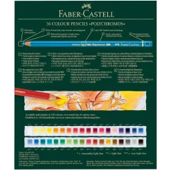 Färgpennor Polychromos 36-set Studio