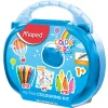 Färgpennor & Vaxkritor Color Peps 22-set + Poster (1 år+)