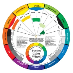 Färgsnurra Pocket Color Wheel 13 cm