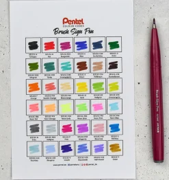 Fude Touch Brush Sign Pen 36-set