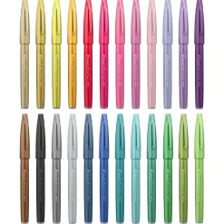 Fude Touch Brush Sign Pen 24-set