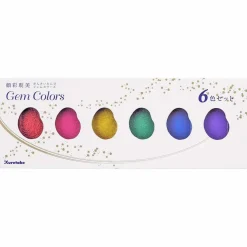 Gansai Tambi Akvarell 6-set Gem Colors