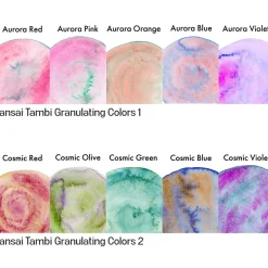 Gansai Tambi Akvarell 5-set Granulating Colors 2