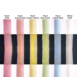 Gansai Tambi Akvarell 6-set Pearl Colors