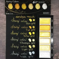 Gansai Tambi Akvarell 6-set Starry Colors