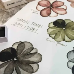 Gansai Tambi Akvarell 6-set Sumi Colors