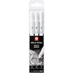 Gelly Roll Basic White 3-pack