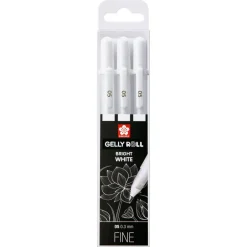 Gelly Roll Basic White 3-pack Fine