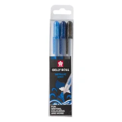Gelly Roll Metallic Ocean 3-pack