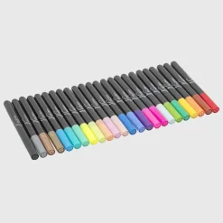 Glas- och porslinpennor 24-set