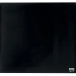 Glastavla Nobo 45x45 cm Svart