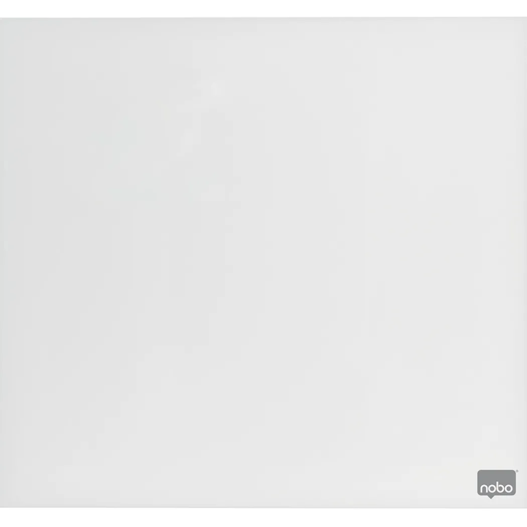 Glastavla Nobo 45x45 cm Vit