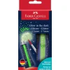 Glittergel på tub 2-pack Glow in the dark