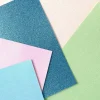 Glitterkartong Pastell 6 Ark