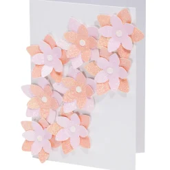 Glitterkartong Pastell 6 Ark