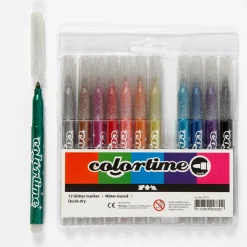 Glitterpennor 12-set