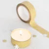 Glittertejp Guld 3-pack