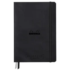 GoalBook Creation A5 Black (Vitt papper)