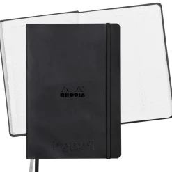 GoalBook Creation A5 Black (Vitt papper)