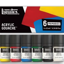 Gouachefärg Primaries Set 6x22 ml
