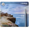 Graduate Aquarellpennor 24-set