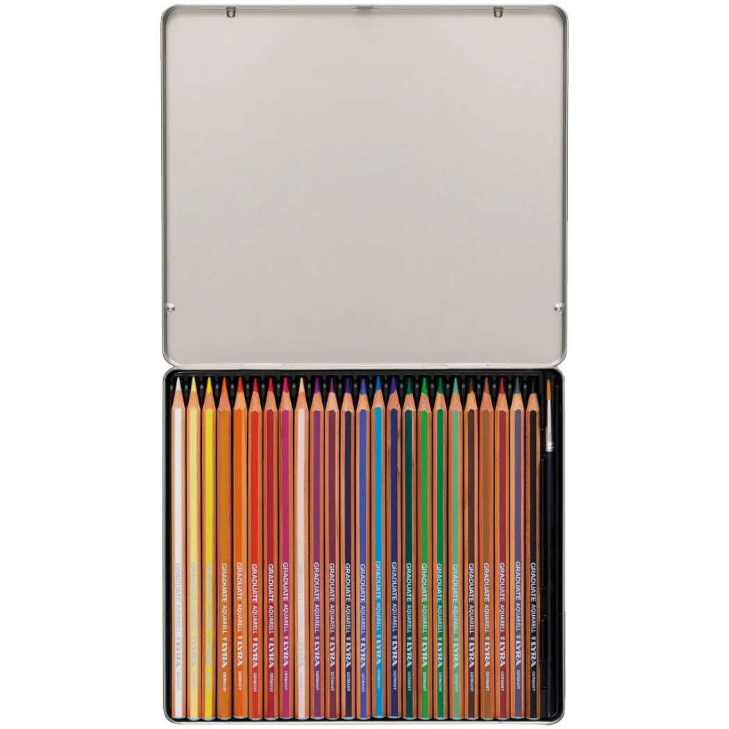 Graduate Aquarellpennor 24-set