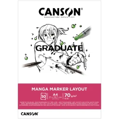 Graduate Manga Marker Layout Pad A4 70g
