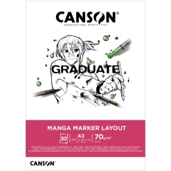 Graduate Manga Marker Layout Pad A3 70g