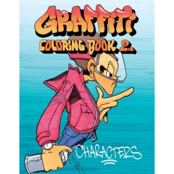 Graffiti Coloring Book 2: Characters