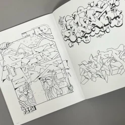 Graffiti Style Coloring Book