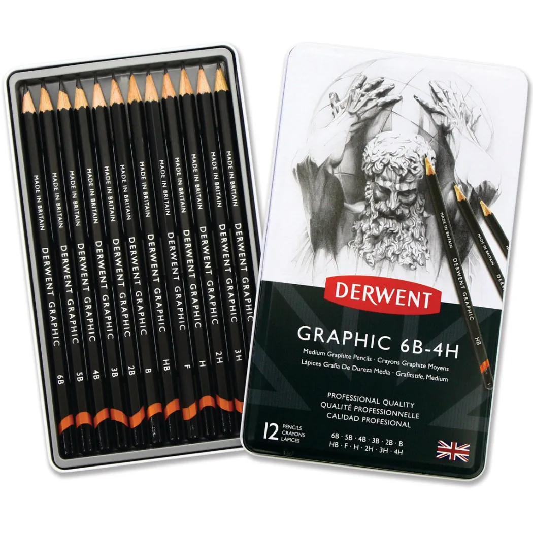 Graphic Blyerts 12-set 6B-4H