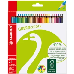 GreenColors Färgpennor 24-pack