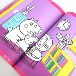 Greta Gris Målarbok