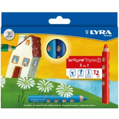 Groove TripleOne Färgpenna 12-pack