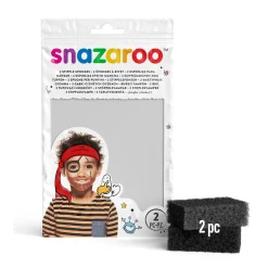 Grov makeupsvamp till ansiktsfärg 2-pack