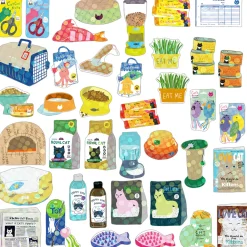Hako Stickers Cat Supply