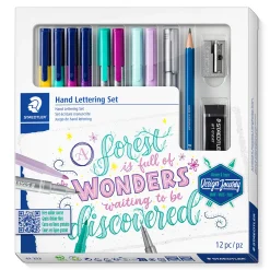 Hand Lettering Set 12 delar