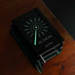 Hard Cover Notebook Large Harry Potter Lumos